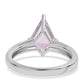 Silberring mit Rose De France Amethyst