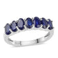 Silberring mit australischem blauem Saphir