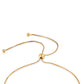 Goldplattiertes Silberarmband mit Rubin aus Mosambik