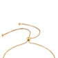 Goldplattiertes Silberarmband mit Rubin aus Mosambik