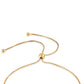 Goldplattiertes Silberarmband mit Rubin aus Mosambik und weißem Topas