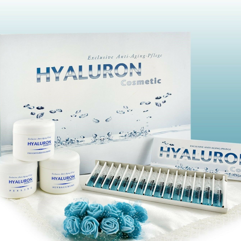 Hyaluron Creme-Set 3x125 ml Creme und 15 x 2ml Ampullen 3 