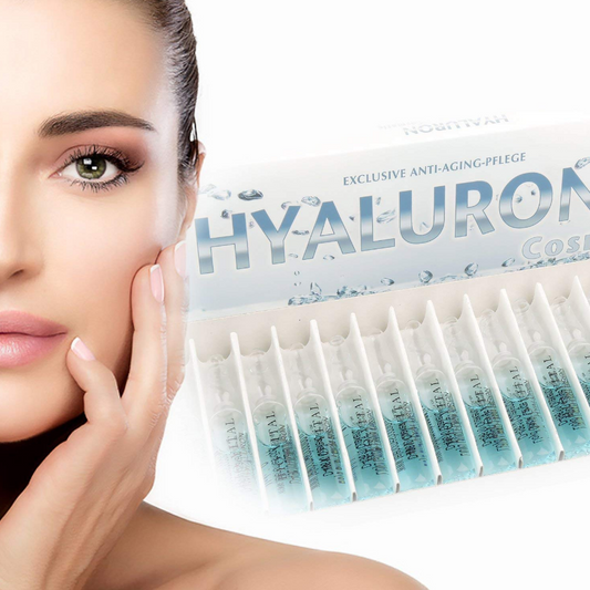 Hyaluron Creme-Set 3x125 ml Creme und 15 x 2ml Ampullen