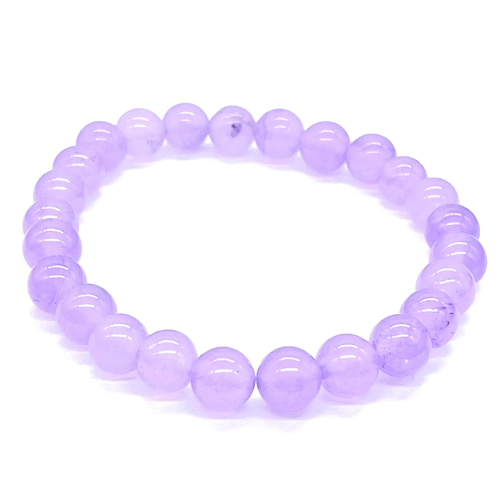 Künstlicher Perle Armband mit lavendelfarbenem Jadeit aus Marsden River 1 