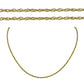 Goldplattierte Silberhalskette