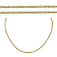 Goldplattierte Silberhalskette