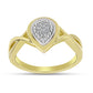 schmuckgarnitur aus Goldplattierte Silber mit weißem Diamant