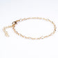 Schmuckgarnitur aus aus goldplattierter Legierung mit Glasperle und weißem Emporia® Kristall