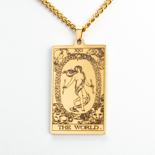 Halskette aus goldplattierter Legierung