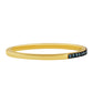 Goldplattierter Silberring mit blauem Diamant
