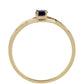 Goldring mit Thai Saphir