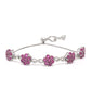 Silberarmband mit Rubin aus Madagaskar