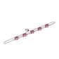 Silberarmband mit Rubin aus Madagaskar