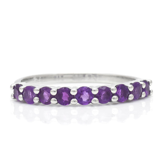Silberring mit marokkanischem Amethyst