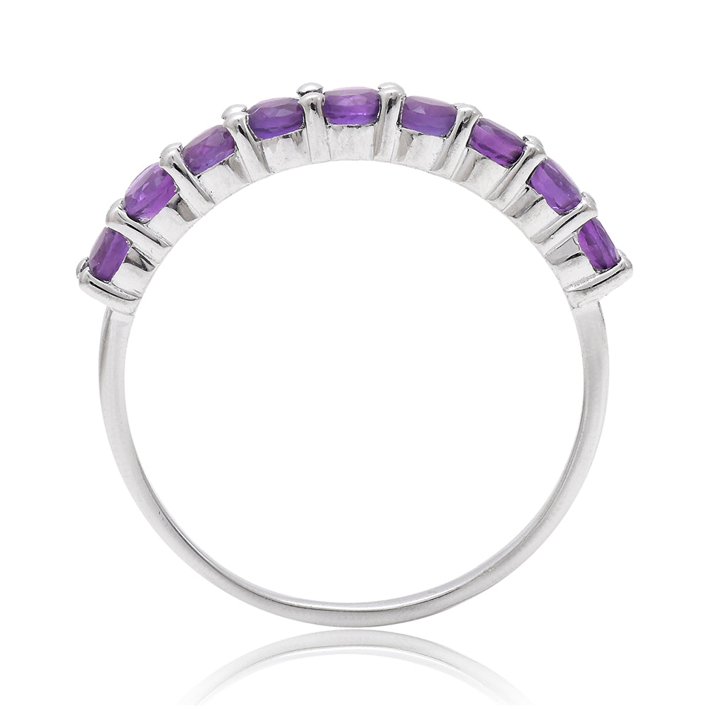 Silberring mit marokkanischem Amethyst