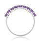 Silberring mit marokkanischem Amethyst