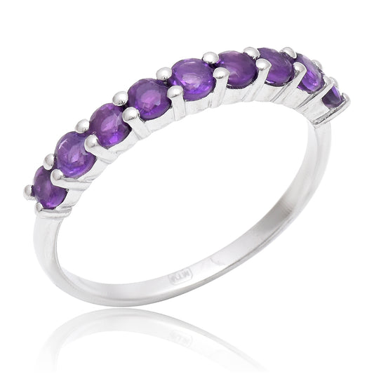 Silberring mit marokkanischem Amethyst
