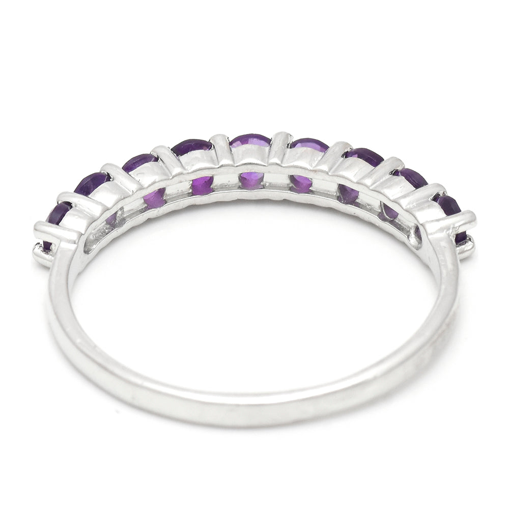 Silberring mit marokkanischem Amethyst 5 