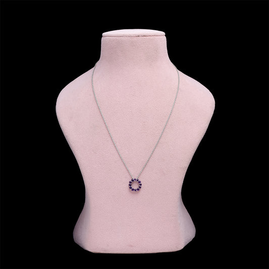 Silberanhänger mit marokkanischem Amethyst