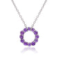 Silberanhänger mit marokkanischem Amethyst