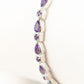 Silberarmreif mit marokkanischem Amethyst