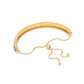 Goldplattiertes Silberarmband mit Rubin aus Madagaskar und weißem Topas