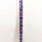 Silberarmband mit marokkanischem Amethyst