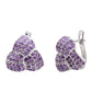 Silberohrringe mit marokkanischem Amethyst