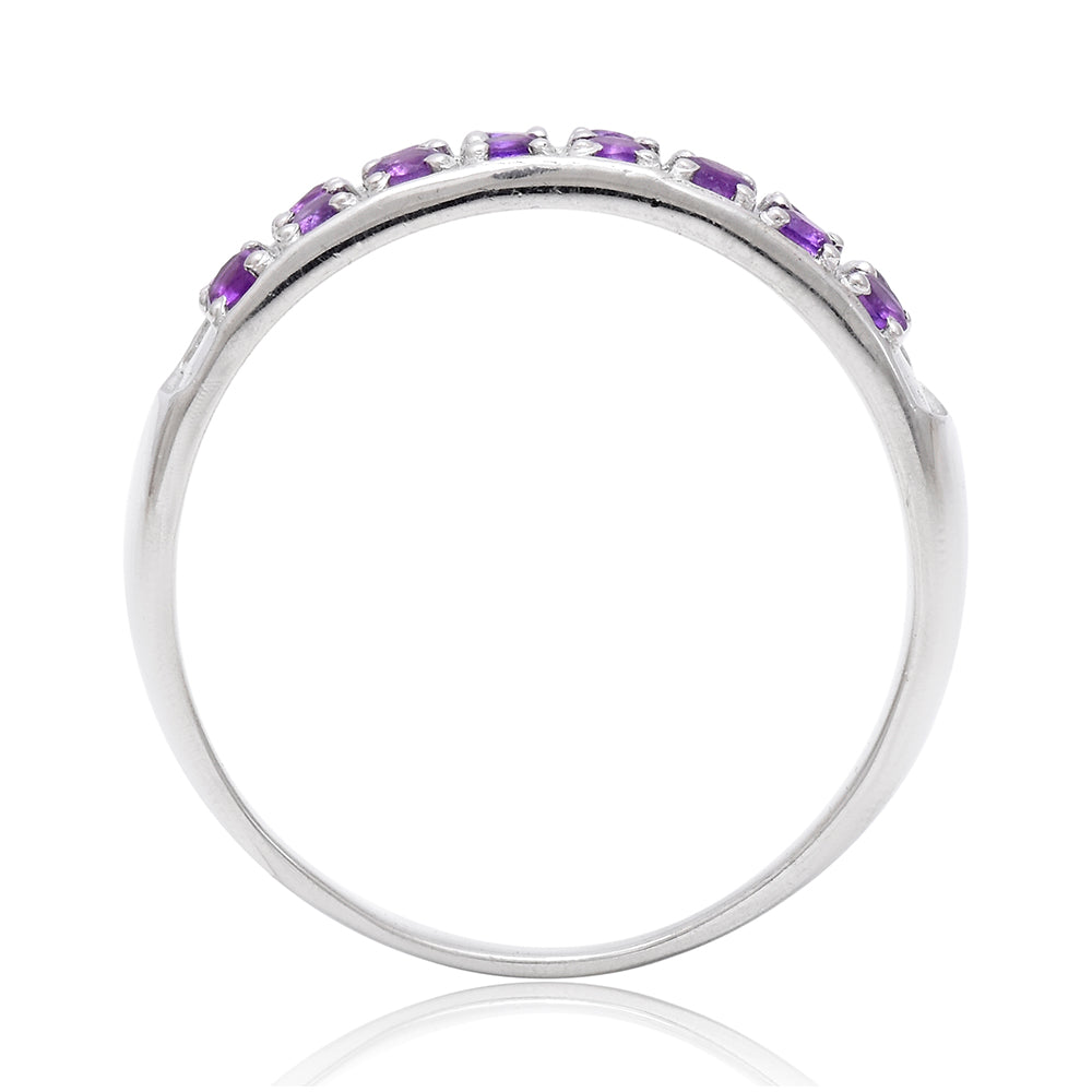 Silberring mit marokkanischem Amethyst