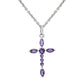Silberanhänger mit marokkanischem Amethyst
