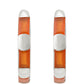 Silberohrringe mit rotem Achat