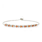 Silberarmband mit rotem Achat