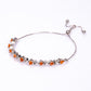Silberarmband mit rotem Achat