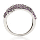 Silberring mit brasilianischem Amethyst