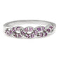 Silberring mit brasilianischem Amethyst