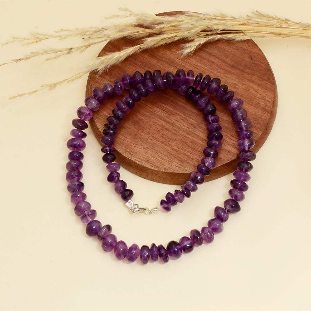 Silberarmband mit brasilianischem Amethyst