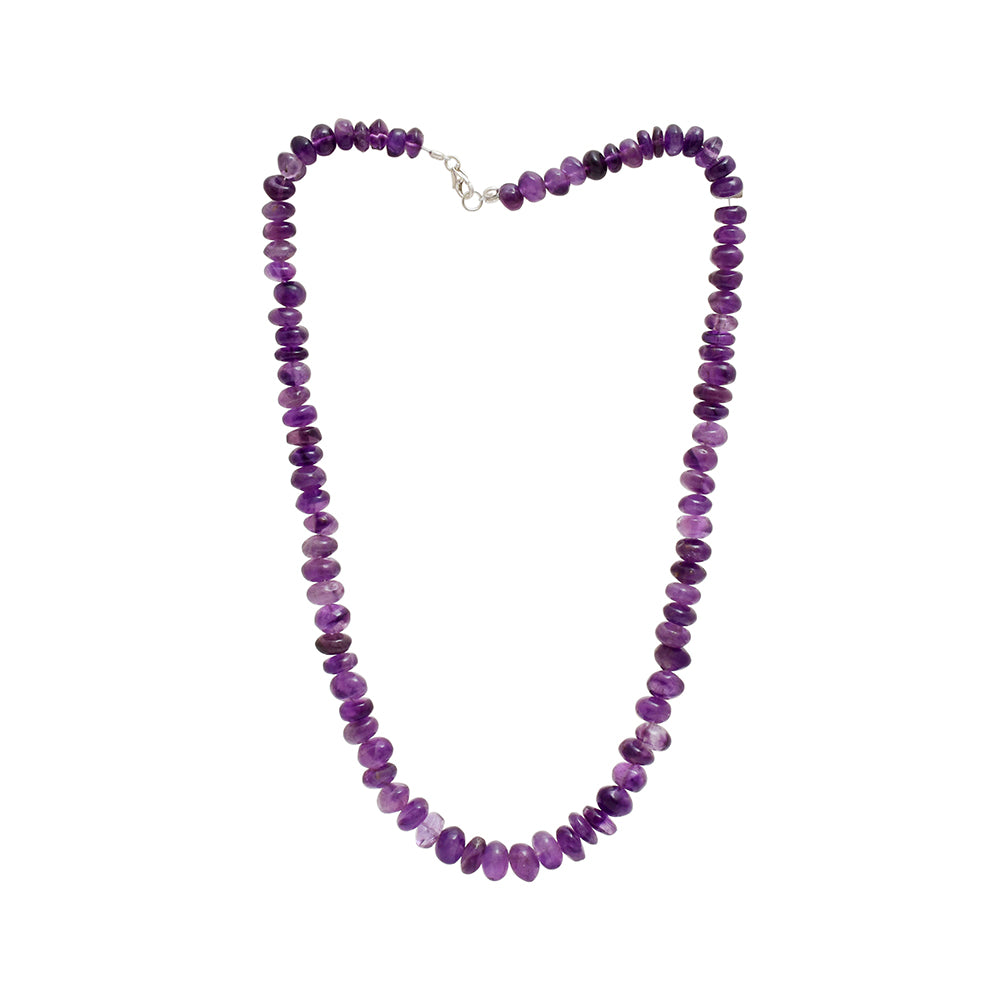 Silberarmband mit brasilianischem Amethyst 3 