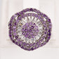 Silberring mit brasilianischem Amethyst und weißem Topas