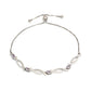 Silberarmband mit brasilianischem Amethyst