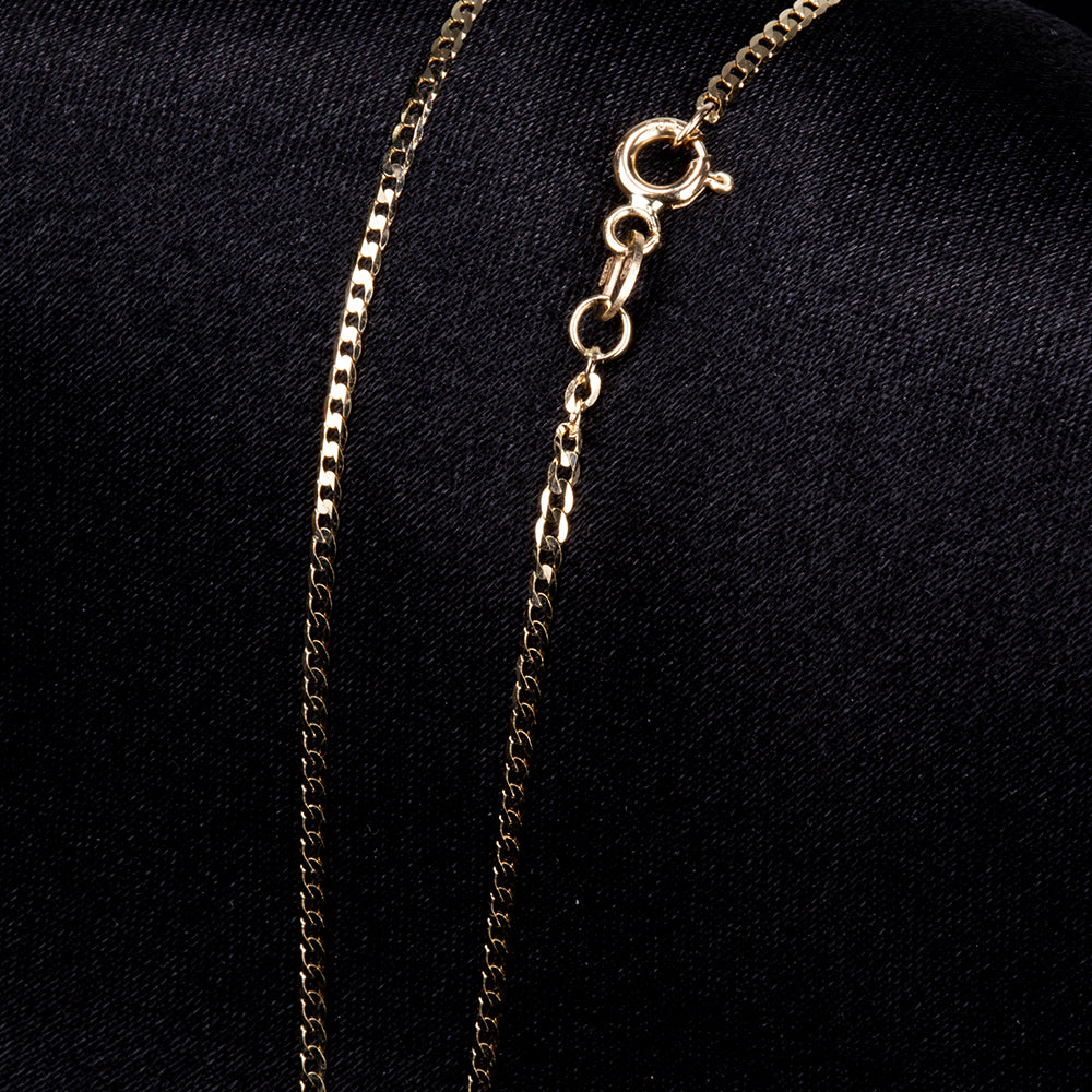 14 Kt Goldhalskette 4 