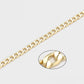 Armband aus goldplattiertesr Legierung