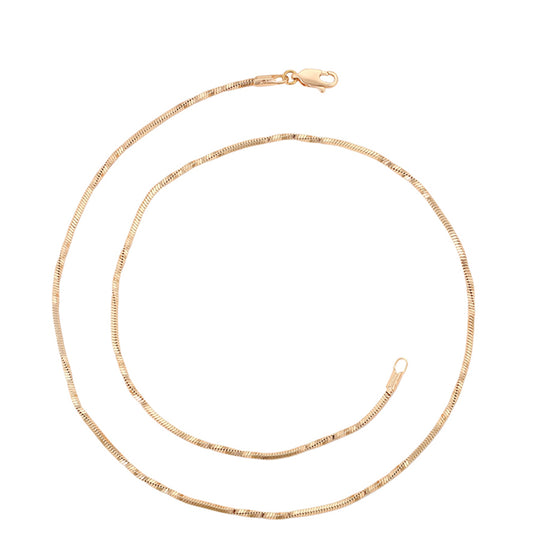 Halskette aus goldplattierter Legierung