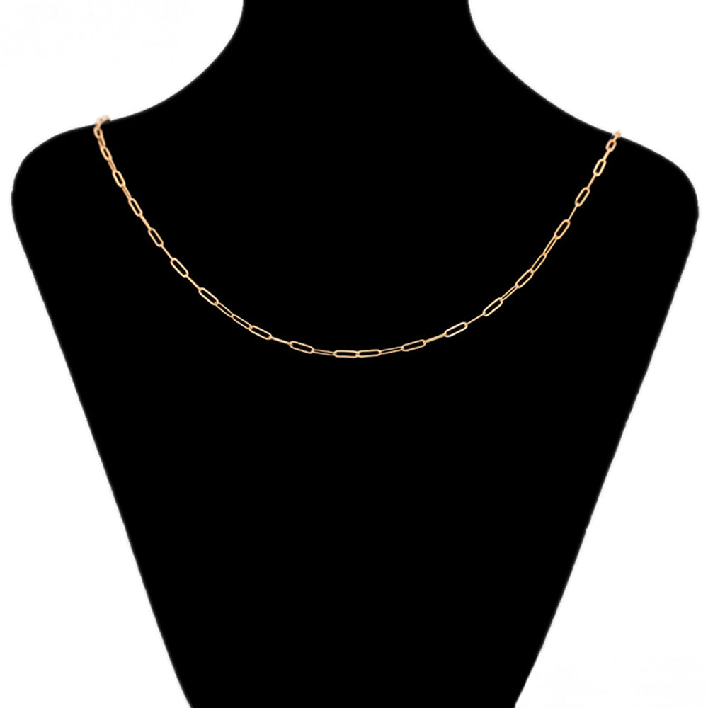 Halskette aus goldplattierter Legierung