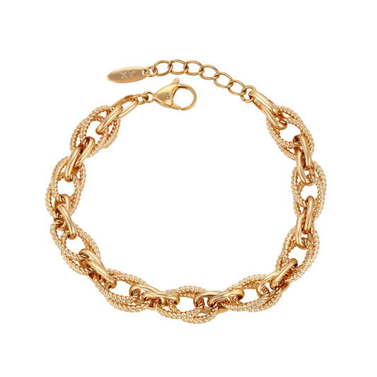 Armband aus goldplattiertesr Legierung
