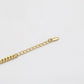 Armband aus goldplattiertesr Legierung mit blauem Emporia®-Kristall