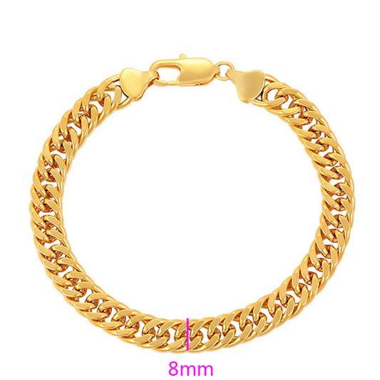 Armband aus goldplattiertesr Legierung