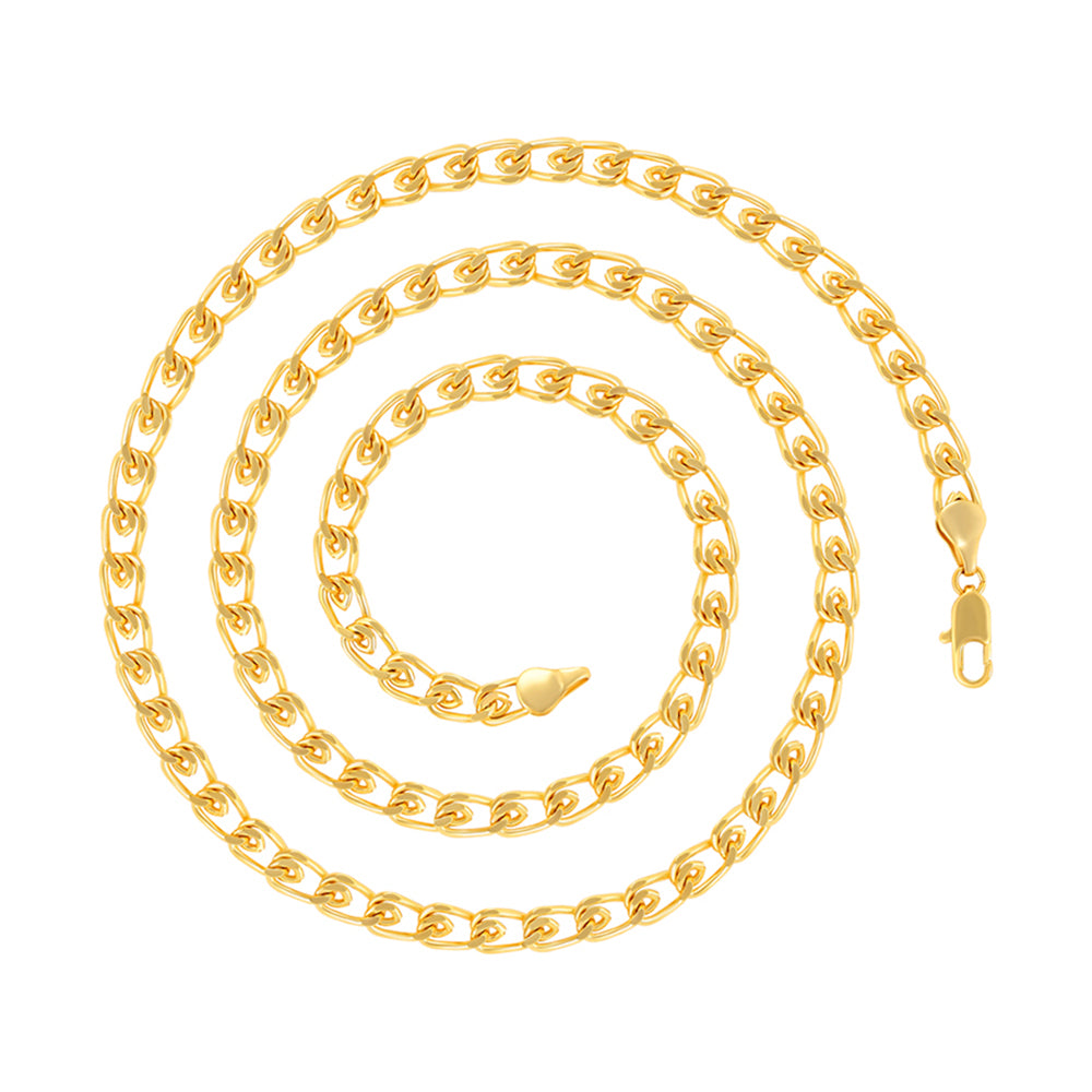 Halskette aus goldplattierter Legierung 2 