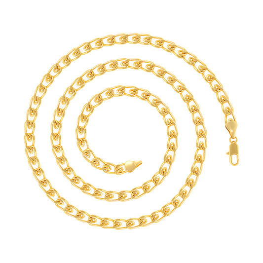 Halskette aus goldplattierter Legierung