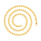 Halskette aus goldplattierter Legierung