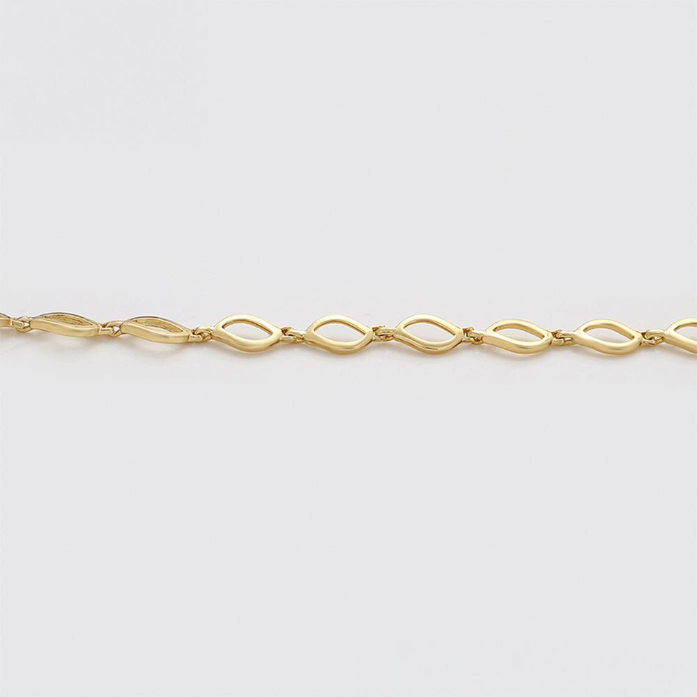 Armband aus goldplattiertesr Legierung